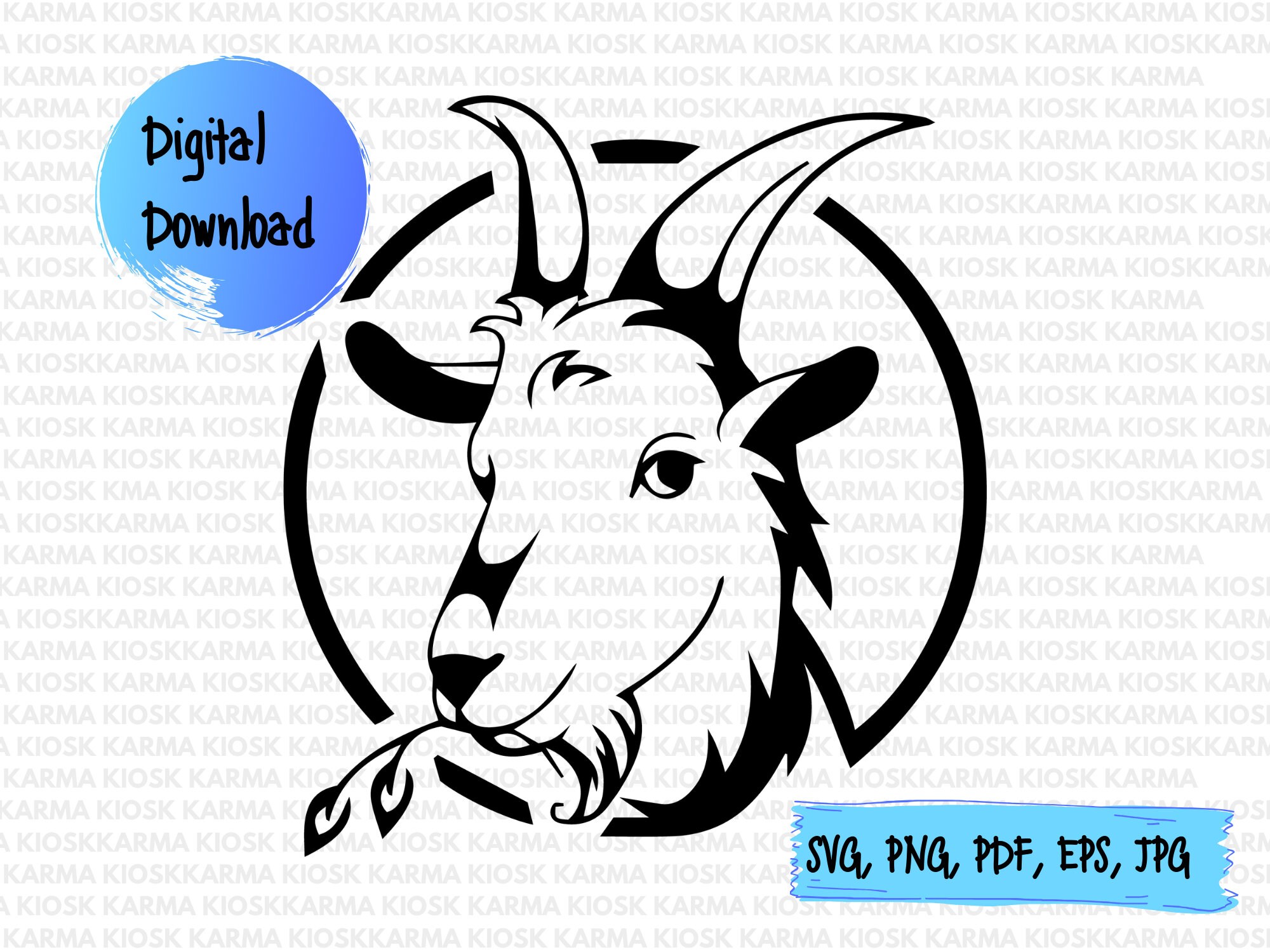 Svg Files for Cricut /GOAT SVG / Billy Goat / Funny Goat / | Etsy