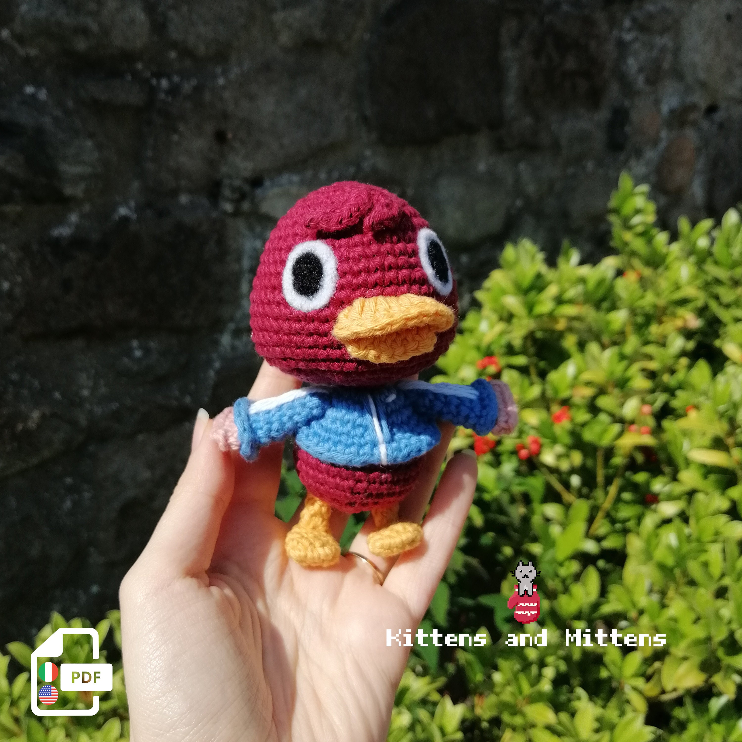 Ketchup Crochet Animal Crossing PDF Plushie ubicaciondepersonas.cdmx