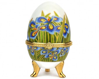 ヴィンテージの陶器製卵型小物入れ - Etsy 日本