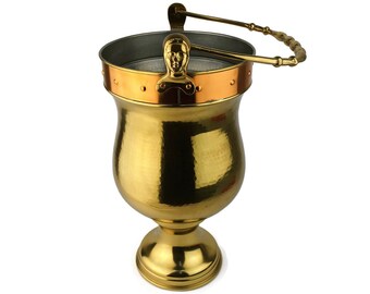 Champagne Bucket, Wine Cooler, Antique Wedding Decorations, Copper Brass Champagne Cooler, Champagne Copper Chiller