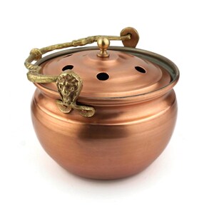 Copper Cooking Pot, Copper Casserole Pot With Lid