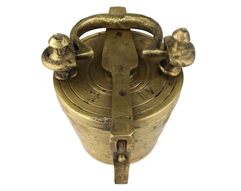 Antique Apothecary Weight Set, 19th Century Apothecary Scale Weight Set, Collectible Apothecary Weight Set Germany, Nuremberg Weight Set
