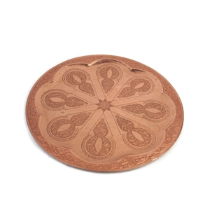 Antique Copper Tray, Vintage Copper Tray, Handmade Copper Tray