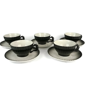Vintage Porcelain Coffee Tea Set, Porcelain Coffee Tea Set