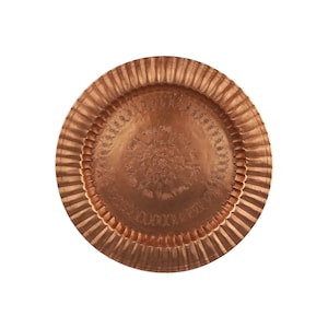 Antique Copper Tray, Vintage Copper Tray, Handmade Copper Tray