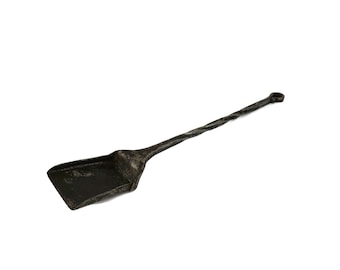 Antique Fireplace Shovel, 19th Century Iron Fireplace Shovel, Fireplace Accessory