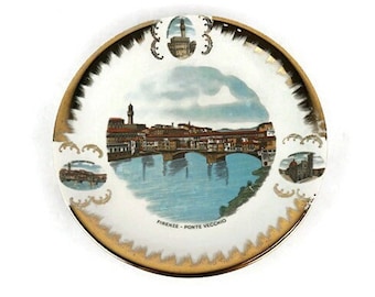 Vintage German Porcelain Wall Plate