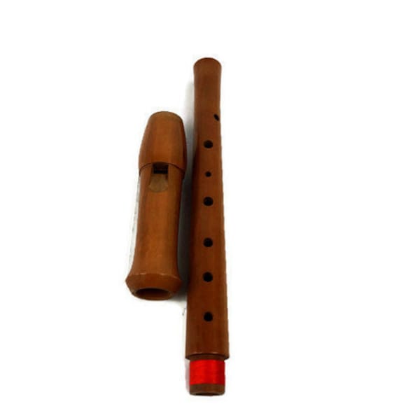 Vintage Musical Instrument, Wooden Duduk With Original Box