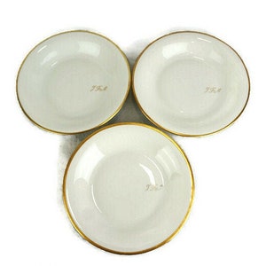 ポーセリン リモージュ フランス製 洋梨柄のプレート6枚 ポーセリン