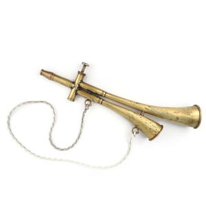 Vintage Trumpet, Brass Two Ton Trumpet