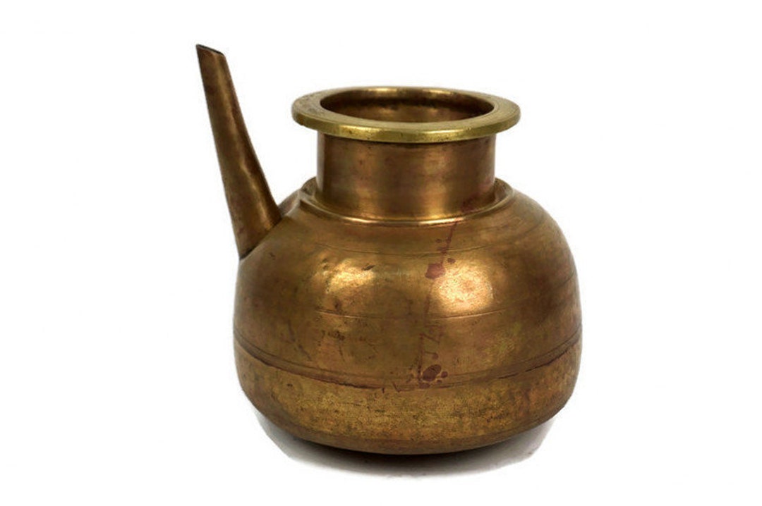 ヴィンテージ　アンティーク　ティーポット 真鍮　1029g E.P. BRASS ヴィンテージアンティークティーポット 真鍮1029g E.P. BRASS