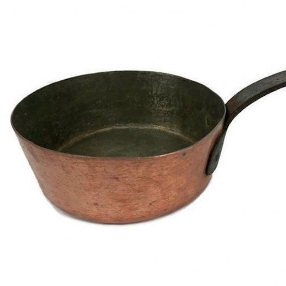 銅鍋　ソースパン　フランス製 フランス製銅鍋 直径12cm 2mm厚 ソースパン