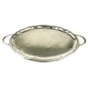 Vintage Silver Plated Tray, Antique Silver Plated Tray