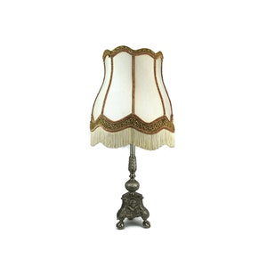 Antique Table Lamp, Horses Table Lamp, Victorian Large Table Lamp image 5