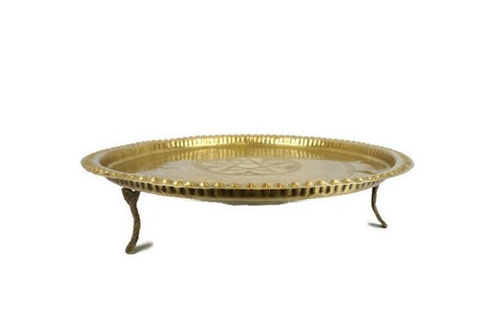 Oval Brass Platter -  Canada