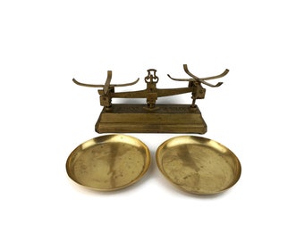 Antique Balance Scale France, Vintage Balance Scale 10kg, French