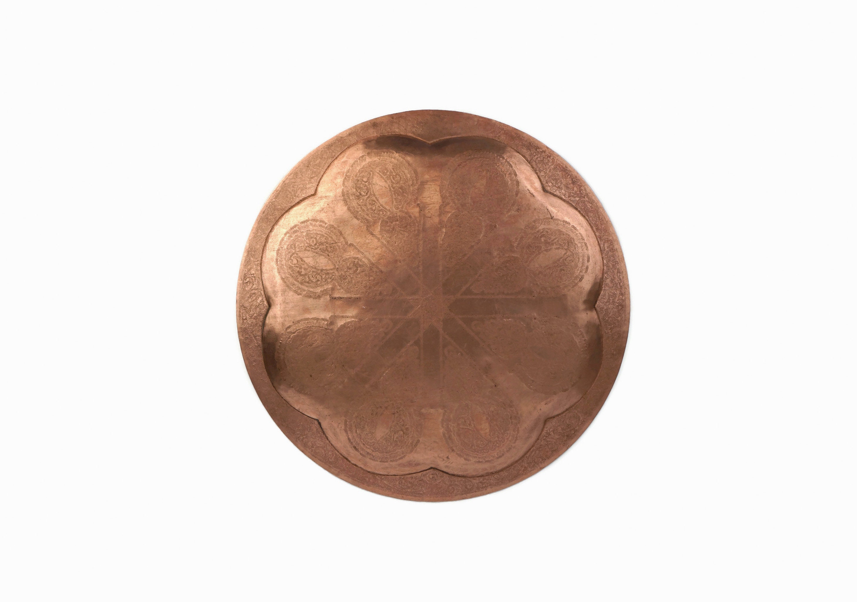 アンティーク銅トレイ、ヴィンテージ銅トレイ、手作り銅トレイ - Etsy 日本