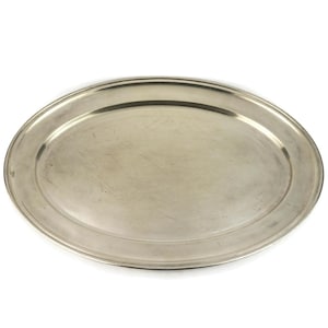Vintage Silver Plated Tray, Silver Plated Platter, Silver Plated Plateau