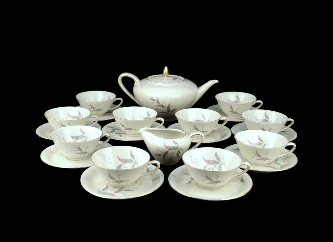 Vintage Porcelain Tea Coffee Set, Bavarian Porcelain Tea Coffee Set - Etsy