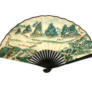 Vintage Chinese Hand Fan image 8