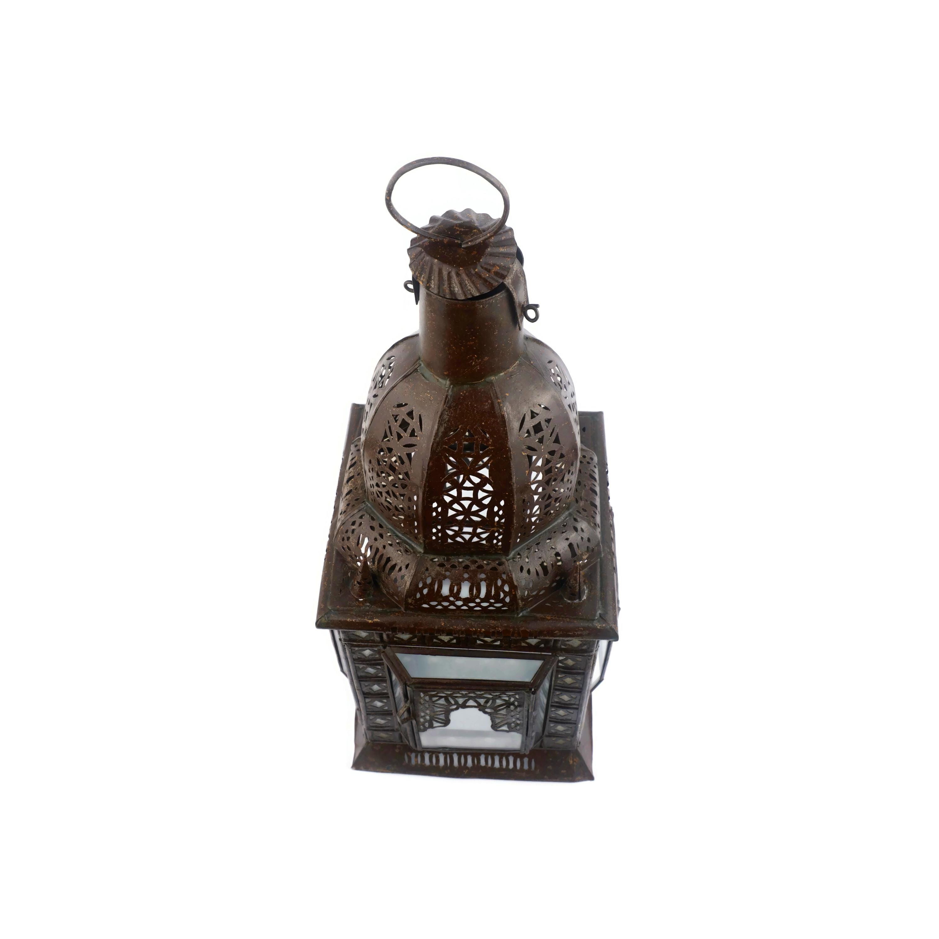 Moroccan Candle Lantern, Antique Hanging Lantern, Portal Door
