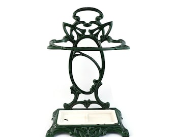 ヴィンテージ傘立て、ステッキスタンド、玄関用傘立て、アールデコ傘