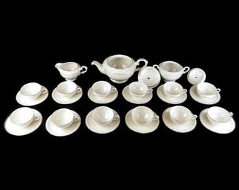 Vintage Porcelain Coffee Tea Set, Bavarian Porcelain Breakfast Set ...