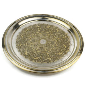 Vintage Silver Plated Tray, Silver Plated Platter, Silver Plated Plateau