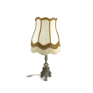 Antique Table Lamp, Horses Table Lamp, Victorian Large Table Lamp image 9