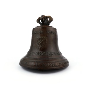 Antique Bronze Bell, 1948 Bronze Bell, Temple Bell