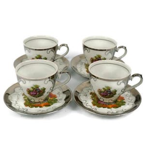 Vintage Porcelain Coffee Set Bavaria Germany
