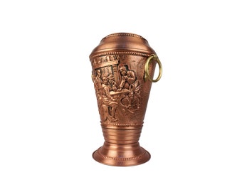 アンティーク傘立て、銅製傘立て、大型傘立て、手作り銅製傘立て