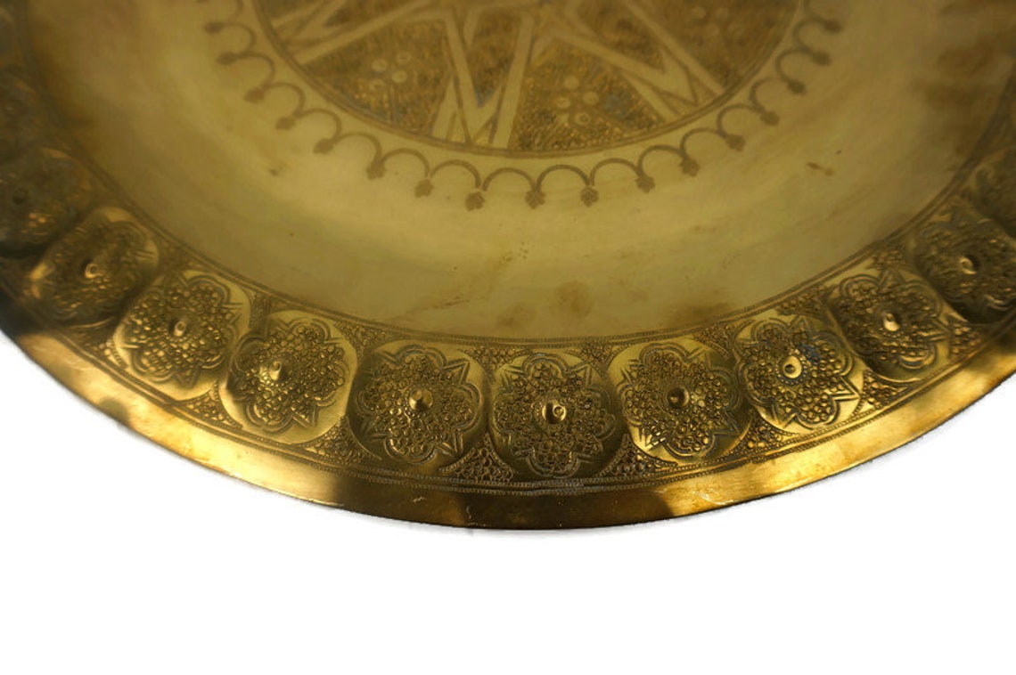 Vintage Bronze Weinbecher - Handgemachter Messing Kelch Large