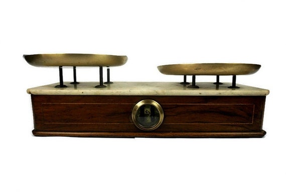フランスアンティークナポレオン3世様式バランススケール/秤はかり(54-104) Antique Balance Scale France, French Balance Scale, Vintage