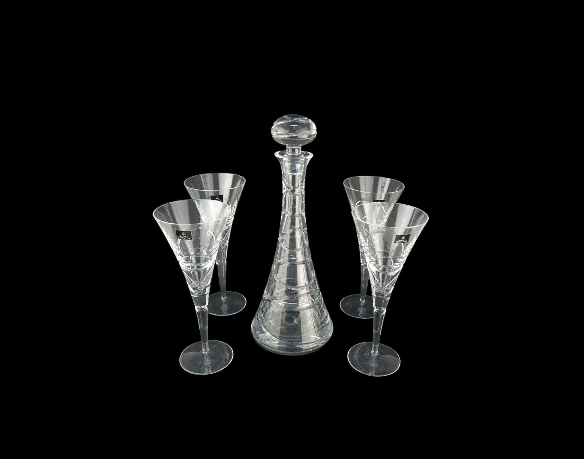 Coffrets cadeaux avec verres ou carafes gravés
