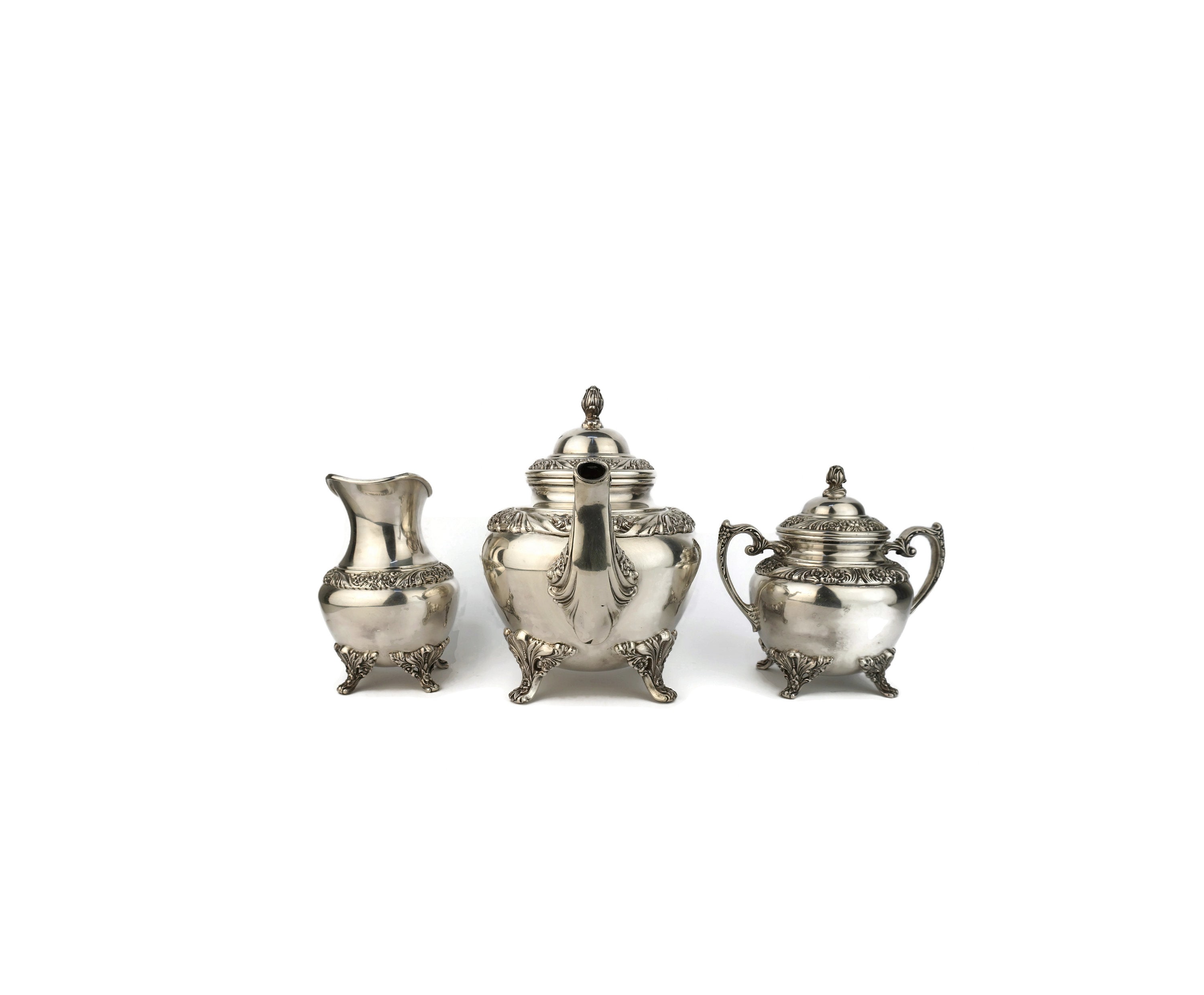 1847 Rogers Bros Silver Plated Coffee Tea Set - Etsy Canada