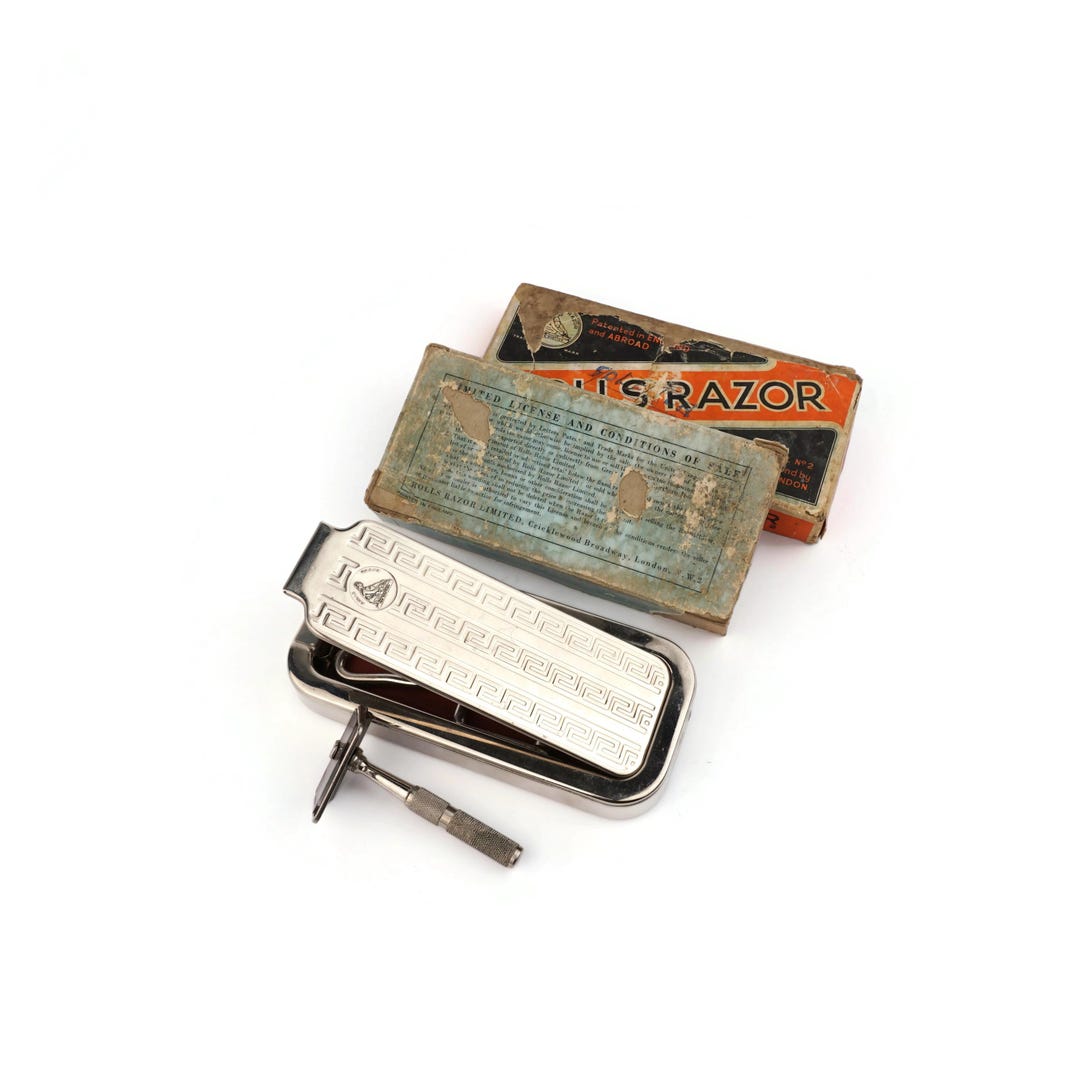 Rolls Shaving Razor Vintage Shaving Razor, 1920s Rolls Razor Imperial No 2 With Original ...