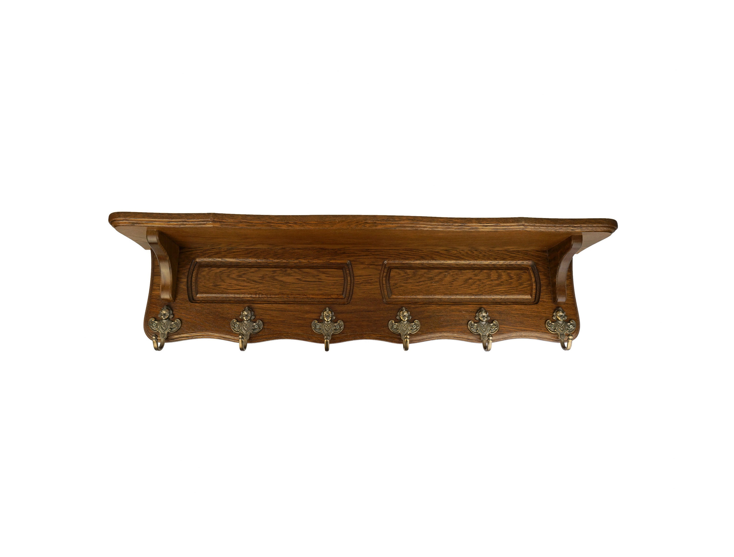 Antique Wall Coat Rack Vintage Coat Hanger Carved Coat Rack Wooden Large Coat Rack Etsy