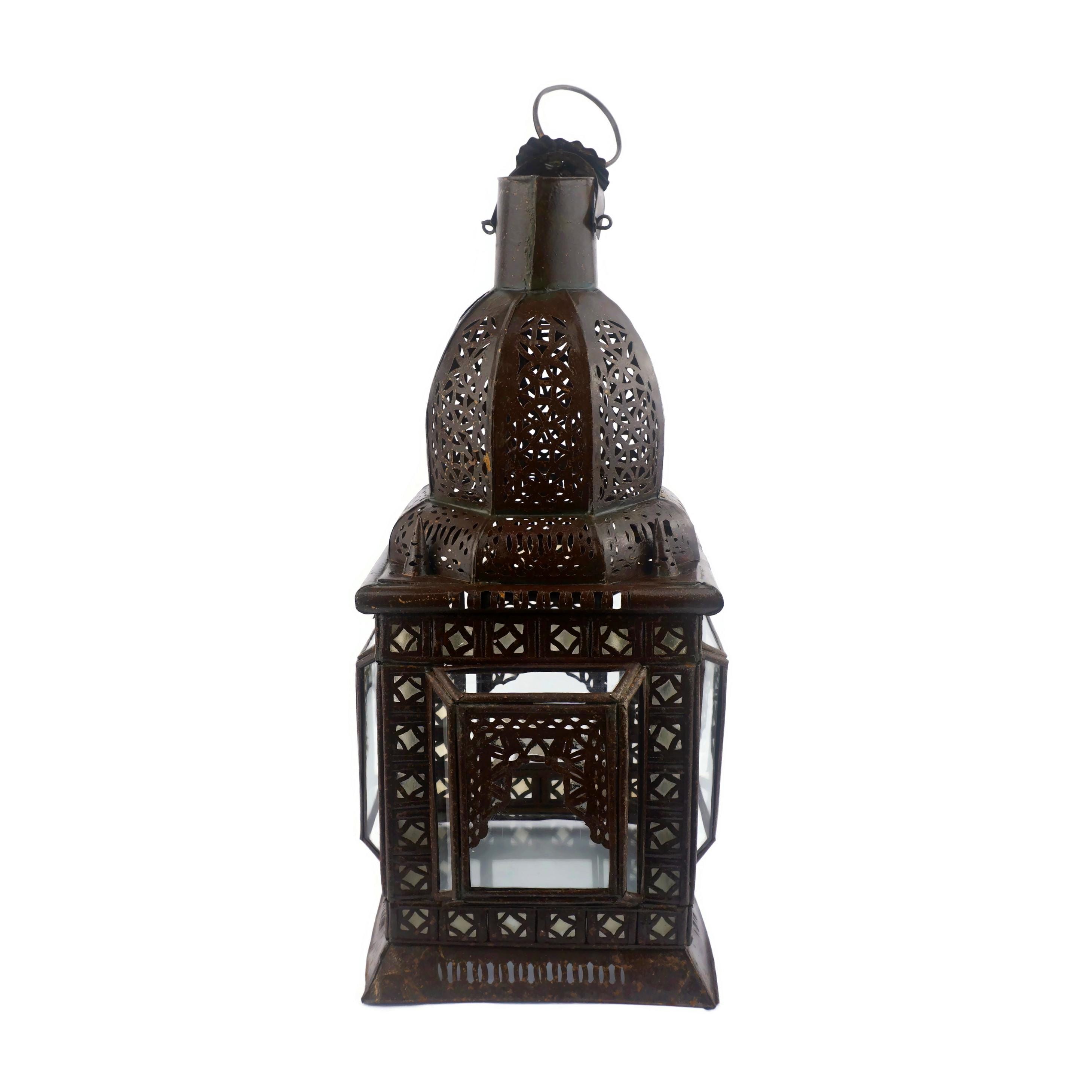 Moroccan Candle Lantern, Antique Hanging Lantern, Portal Door