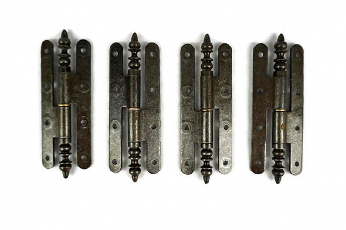 Vintage Original French Furniture Hinges Sets Etsy