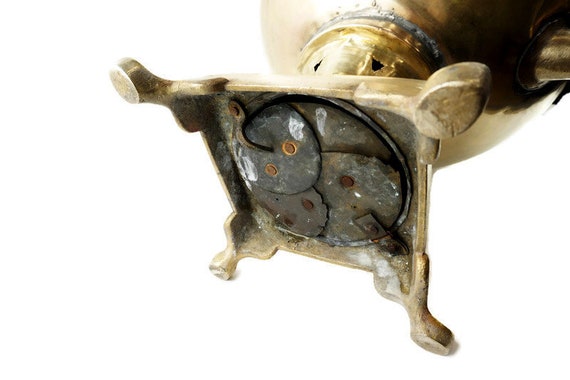 大型真鍮サモワール 20 L、アンティーク サモワール、レア サモワール