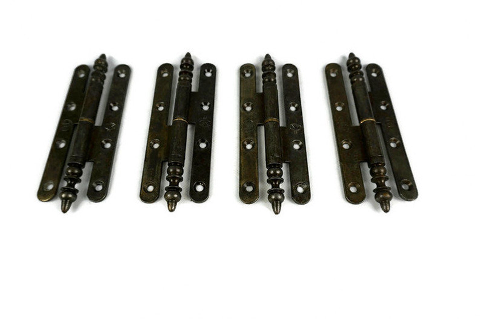 Vintage Original French Furniture Hinges Sets Etsy