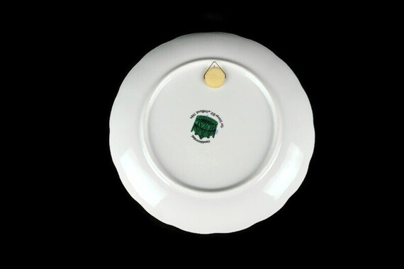 Vintage Royal Schwabap Plate, Holland Hand Painted Ceramic Plate