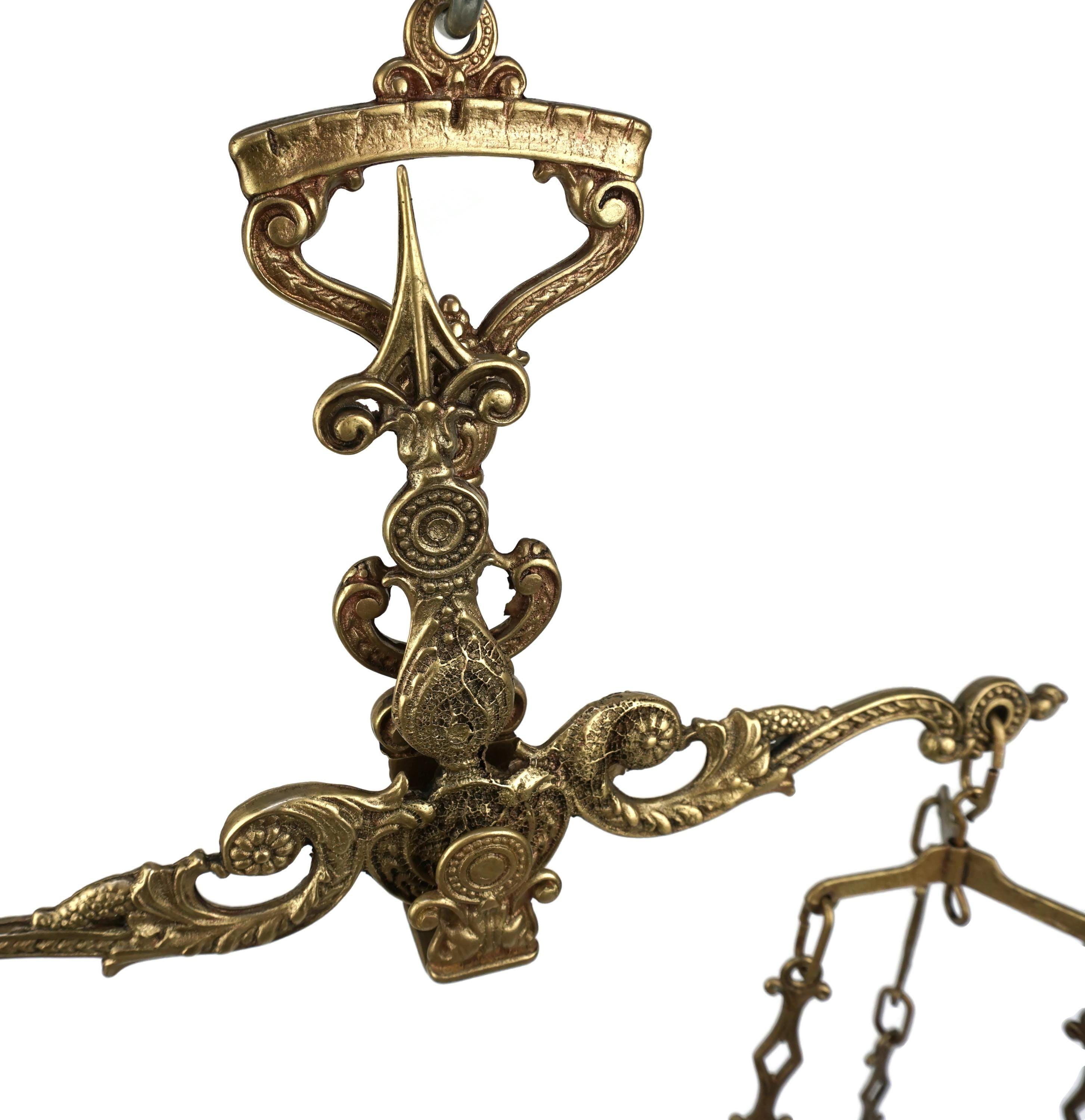 アンティーク真鍮製天秤、吊り下げ式真鍮製天秤 - Etsy 日本