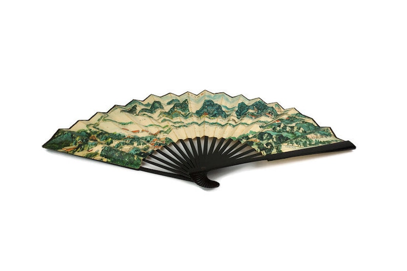 Vintage Chinese Hand Fan image 5