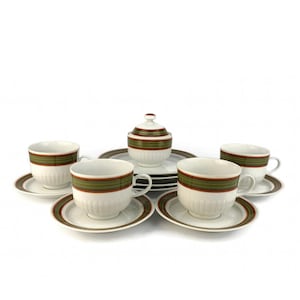 Vintage Porcelain Coffee Set Bavaria Germany