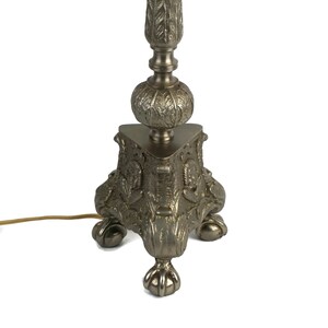 Antique Table Lamp, Horses Table Lamp, Victorian Large Table Lamp image 8