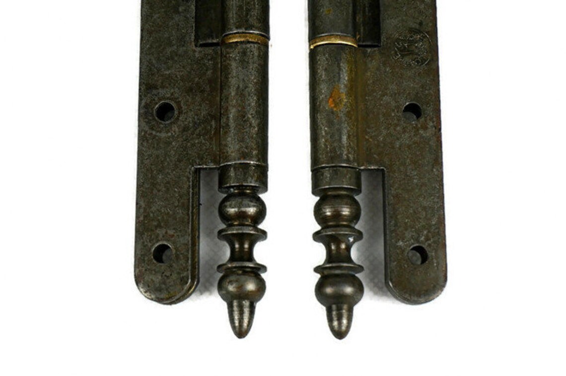 Vintage Original French Furniture Hinges Sets Etsy