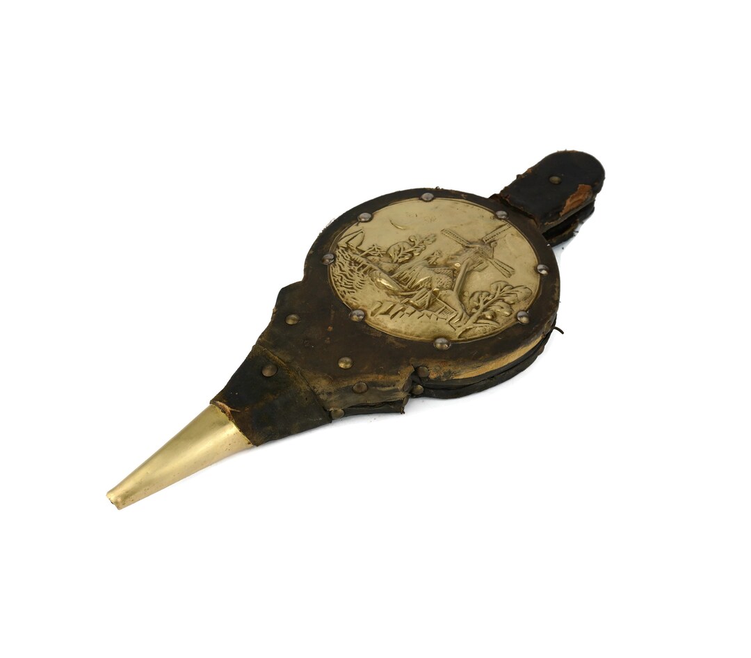 Vintage Fireplace Bellow Fire Pit Bellow Barbeque Bellow Etsy