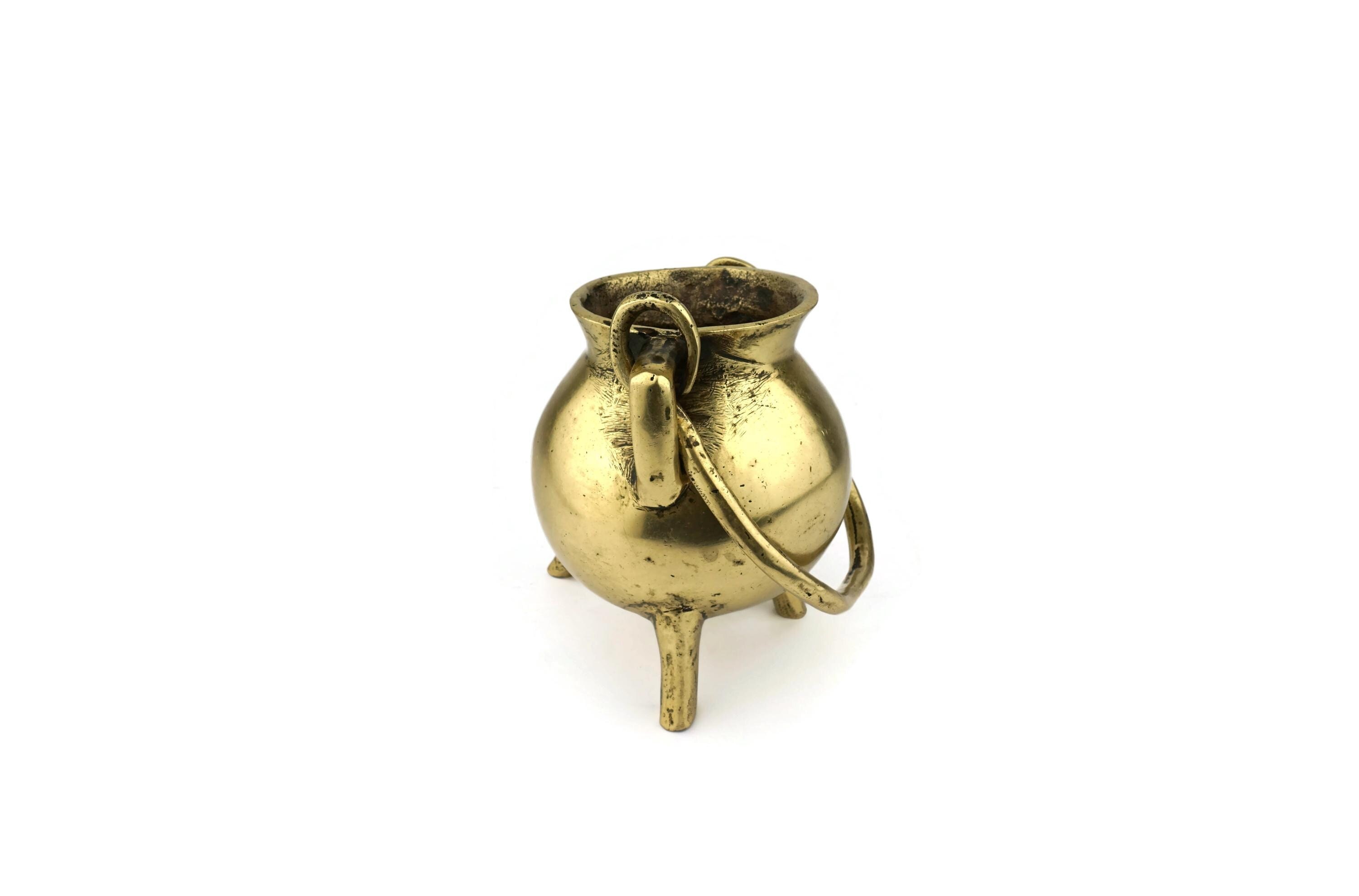 Antique Bronze Situla, 19th Century French Situla, Holy Water Pot
